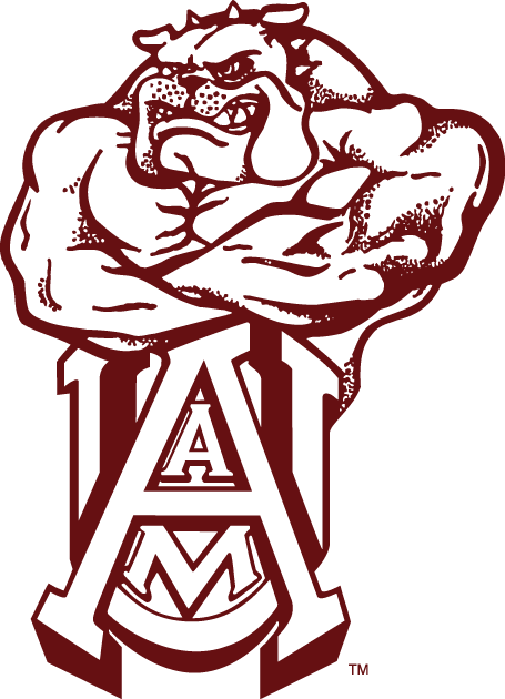 Alabama A&M Bulldogs 1980-Pres Alternate Logo v3 diy DTF decal sticker